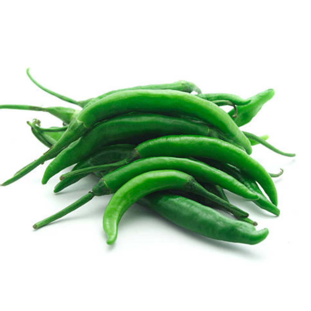 Green Chilies / हिरव्या मिरच्या