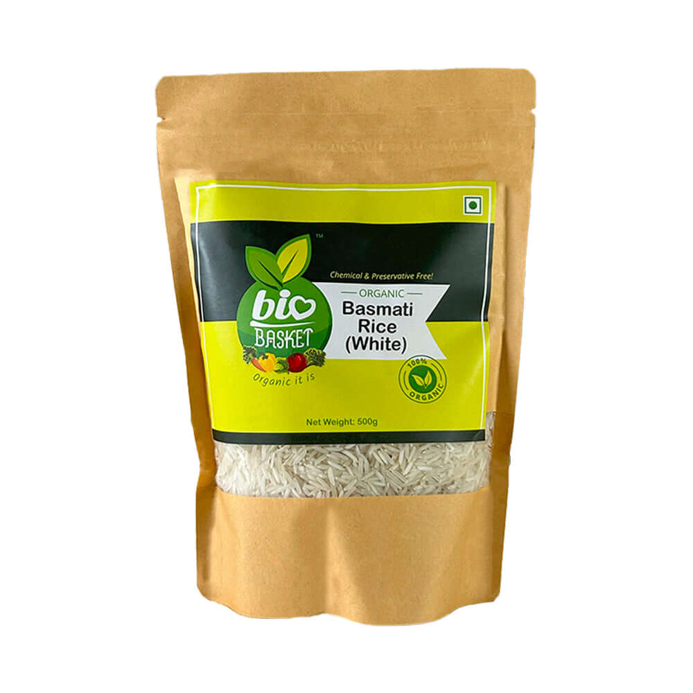Basmati Rice (White) / बासमती तांदूळ (पांढरा)