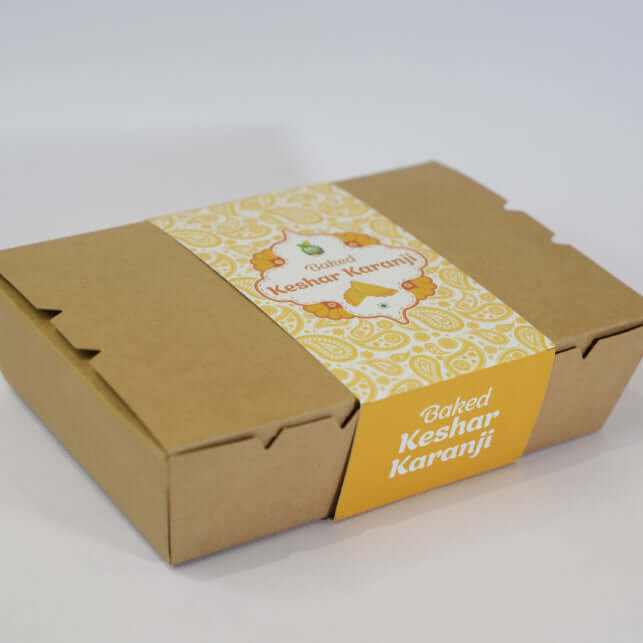 Baked Keshar karanji