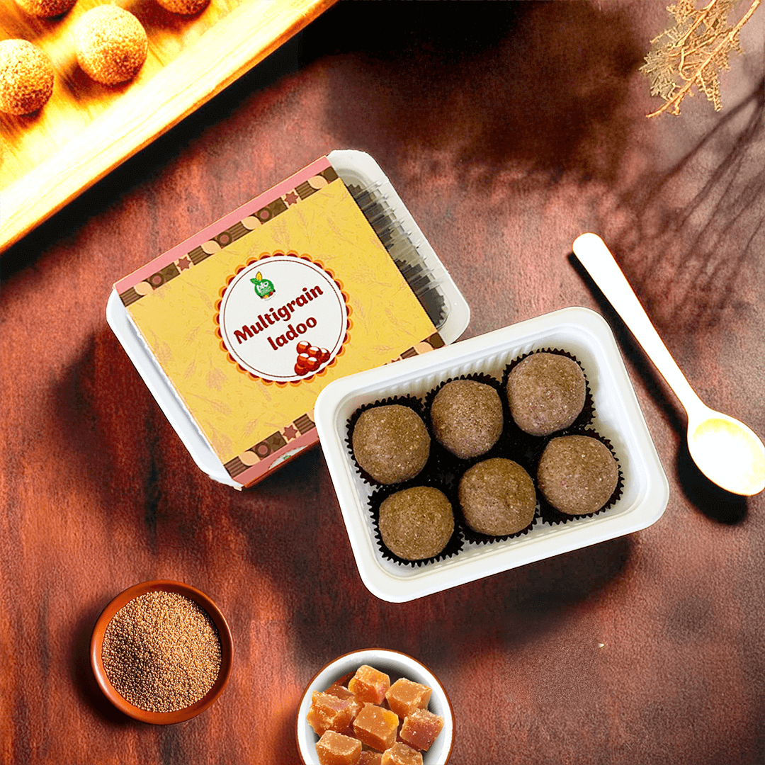 Multigrain Ladoo / मल्टिग्रेन लाडू