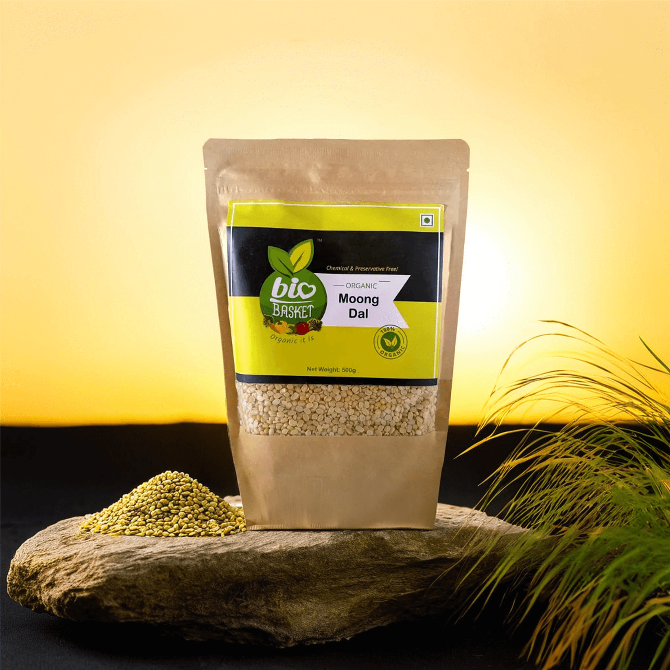 Moong Dal (Split Green Gram Skinless) / मूग डाळ