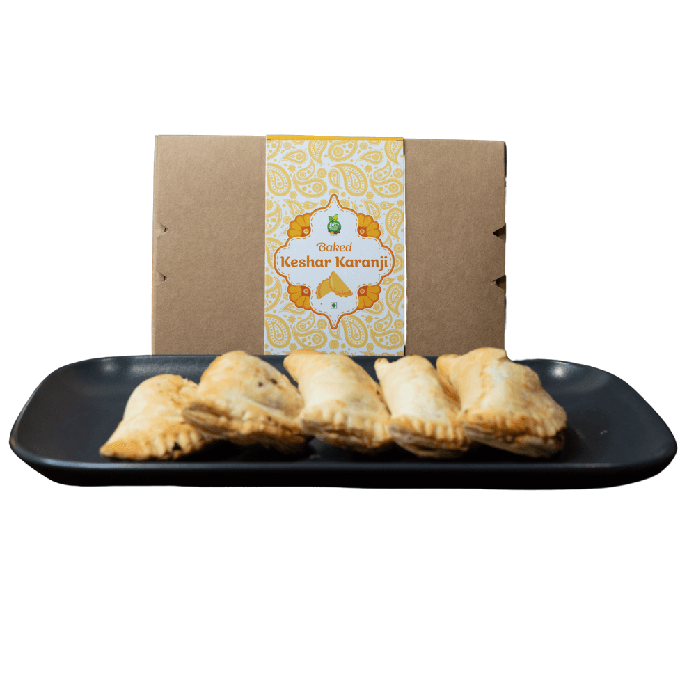 Baked Keshar karanji