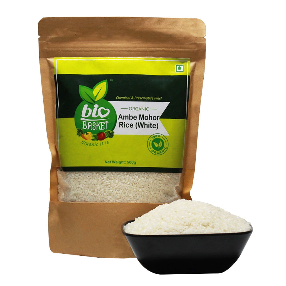 Ambe Mohor Rice (White) / आंबे मोहोर तांदूळ (polished)