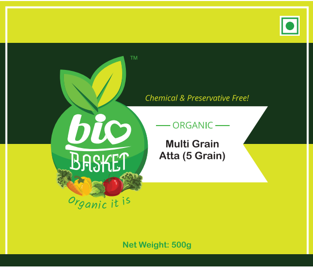 Multi Grain Atta (5 Grain) / मल्टी ग्रेन पीठ
