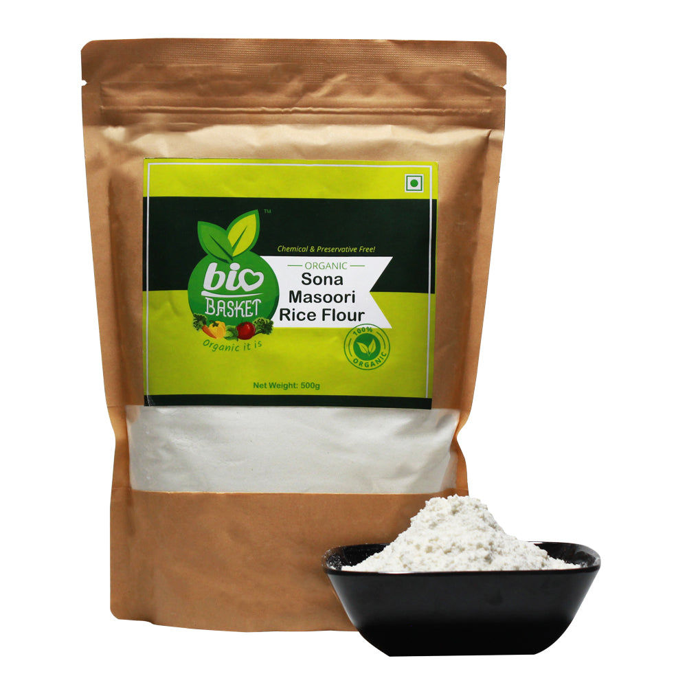 Sona Masoori Rice Flour / तांदळाचे पीठ (सोना मसुरी)