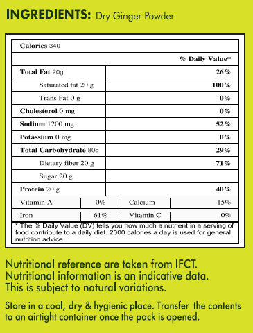 Dry Ginger Powder / सुंठ