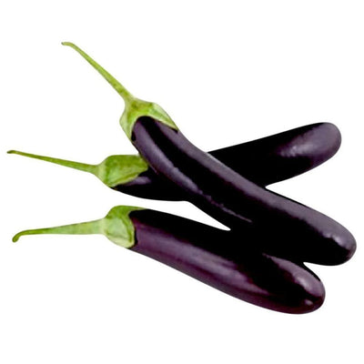 Black brinjals/ भरताची वांगी
